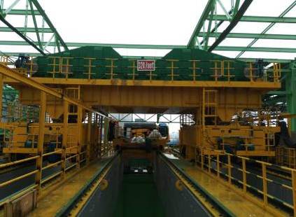 河北安豐鋼鐵320t鑄造起重機