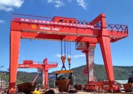 易門銅業(yè)74t冶金門式起重機